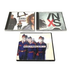 INXS CD Lot of 3 – Rock Pop – Kick, X, Welcome to Where You Are - Very Good